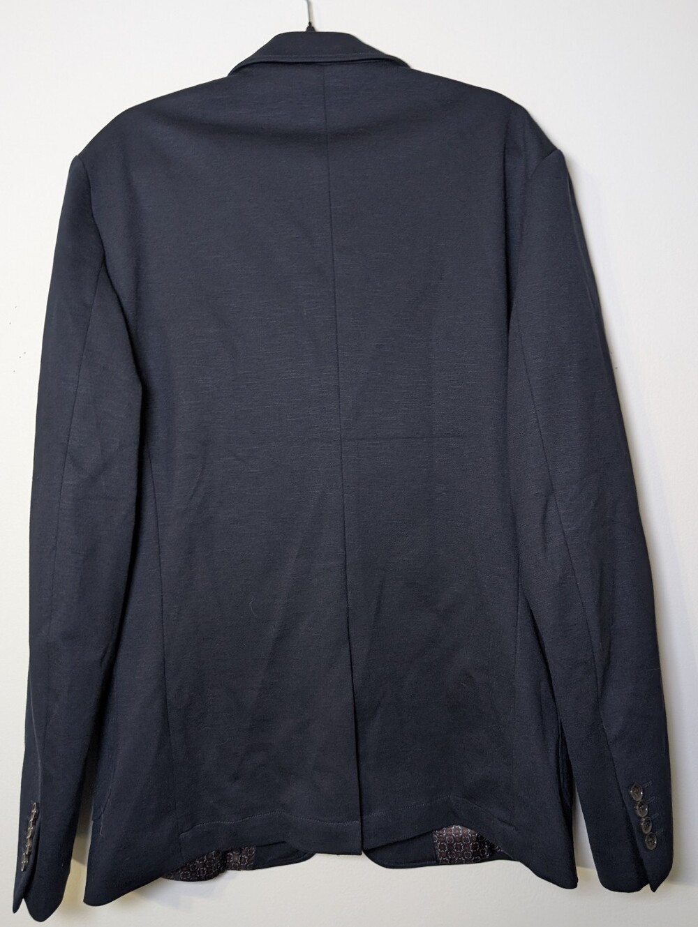 7 Diamonds Venna Blazer 40R Medium Navy Quiet Luxury Stretch Jacket NWT Classic - Picture 9 of 10
